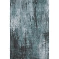 thumbnail image 2 of Addison Rugs Mayfield Premium Machine Washable Transitional Modern Teal Rectangle Rug, 10' X 14' Machine Washable Transitional Modern Teal Oversized Sherpa Throw Blanket, 2 of 7