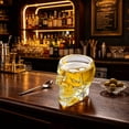 thumbnail image 4 of Skull Shaped Whiskey Glasses,2.7 oz Heavy Base Skeleton Drinking Cup | Clear Round Mouth Cocktail Glasses for Halloween Decor,Gifts for Cocktail Lovers, 4 of 6