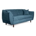 thumbnail image 3 of Sofá 3 Plazas De Velvet Olivo Modelo Clooney, 3 of 7