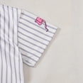 thumbnail image 7 of FYDUU Girls Summer Outfits 2 Piece Short Sleeve T Shirts Top And Shorts Casual Playwear Soft Comfortable Daily Wear Toddler Kids Clothes 9-10 Years, 7 of 7