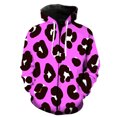 thumbnail image 1 of Sudadera con capucha y cremallera para hombre con textura de piel de animal, de manga larga y gran tamaño, para adolescentes, moda de primavera, con estampado 3D, divertida, unisex, genial, 1 of 6