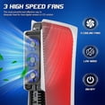 thumbnail image 3 of Cooling Fan for PS5 Cooler Fan for PS5 Accessories with LED Light and 3.0 USB Ports Fan Cooling Fan Compatible with PS5 digital version or CD version, 3 of 4