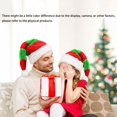 thumbnail image 5 of Minzimin Santa Hat Xmas Holiday Hat for Adults Unisex Christmas Hats for Christmas Holiday Party Supplies, 5 of 6