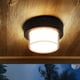 thumbnail image 1 of Lámpara de techo impermeable para exterior, moderna y sencilla, para terraza, entrada, pasillo, patio, balcón, luz de pared, lámpara de techo de hierro, 1 of 7