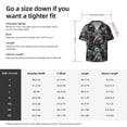 thumbnail image 5 of Fotbe Black Cats In A Garden Camisa Estampada de Manga Corta para Hombre, Casual de Verano, Estilo Playero, Sin Arrugas-3X-Large, 5 of 5