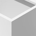 thumbnail image 4 of Veradek Block Series Long Box Medium Plastic Planter - White, 4 of 5