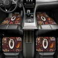 thumbnail image 6 of Cauagu A Cup Of Black Coffee On A Saucer Pattern Car Floor Mat Set of 4,Car Carpet Mats Car Mats with Anti-Slip Backing & Driver Heel Pad Universal Fit for Cars/Trucks/SUV/Vans, 6 of 6