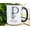Black, variant on Floral Initial Coffee Mug Personalized Letter Monogram Gift