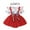 Red, variant on Zanarzt Baby Girl Summer Jumpsuit Cotton Baby Girl Summer Clothes Cute Girl Outfits Sleeveless One Piece Romper Headband 2pcs set Red,3-6 Months