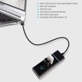 thumbnail image 4 of Hub USB de 4 puertos USB 3.0 C Hub Super Speed Data Hub, negro, 4 of 5