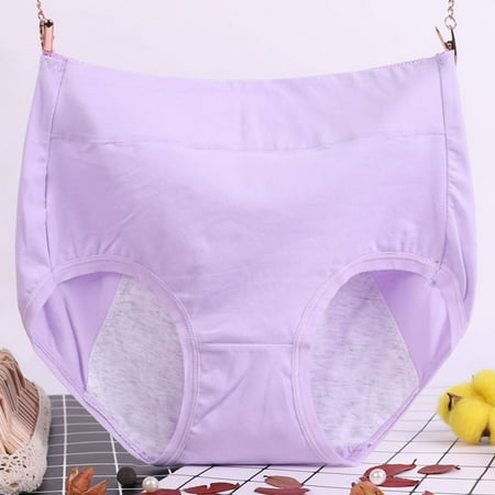 Stock Up and Save: Panty Packs Women  Braguitas de Algodón para Mujer  Women s High Waisted Soft Breathable Panties Stretch Briefs Seamless Ladies Briefs SOPATENOR Purple 2XL