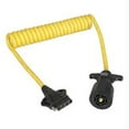 thumbnail image 1 of 7 - Way Trailer to 5 - Way Flat Car End Coiled Jumper with 4ft cable -, 1 of 1
