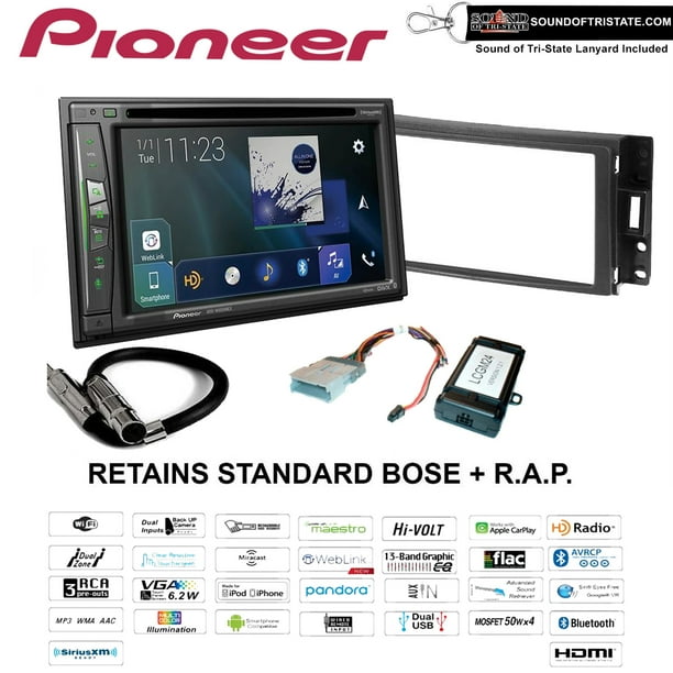 Pioneer Avic W6500nex Dvd Receiver Kit 05 13 Chevrolet Corvette 06 09 Hummer H3 Walmart Com