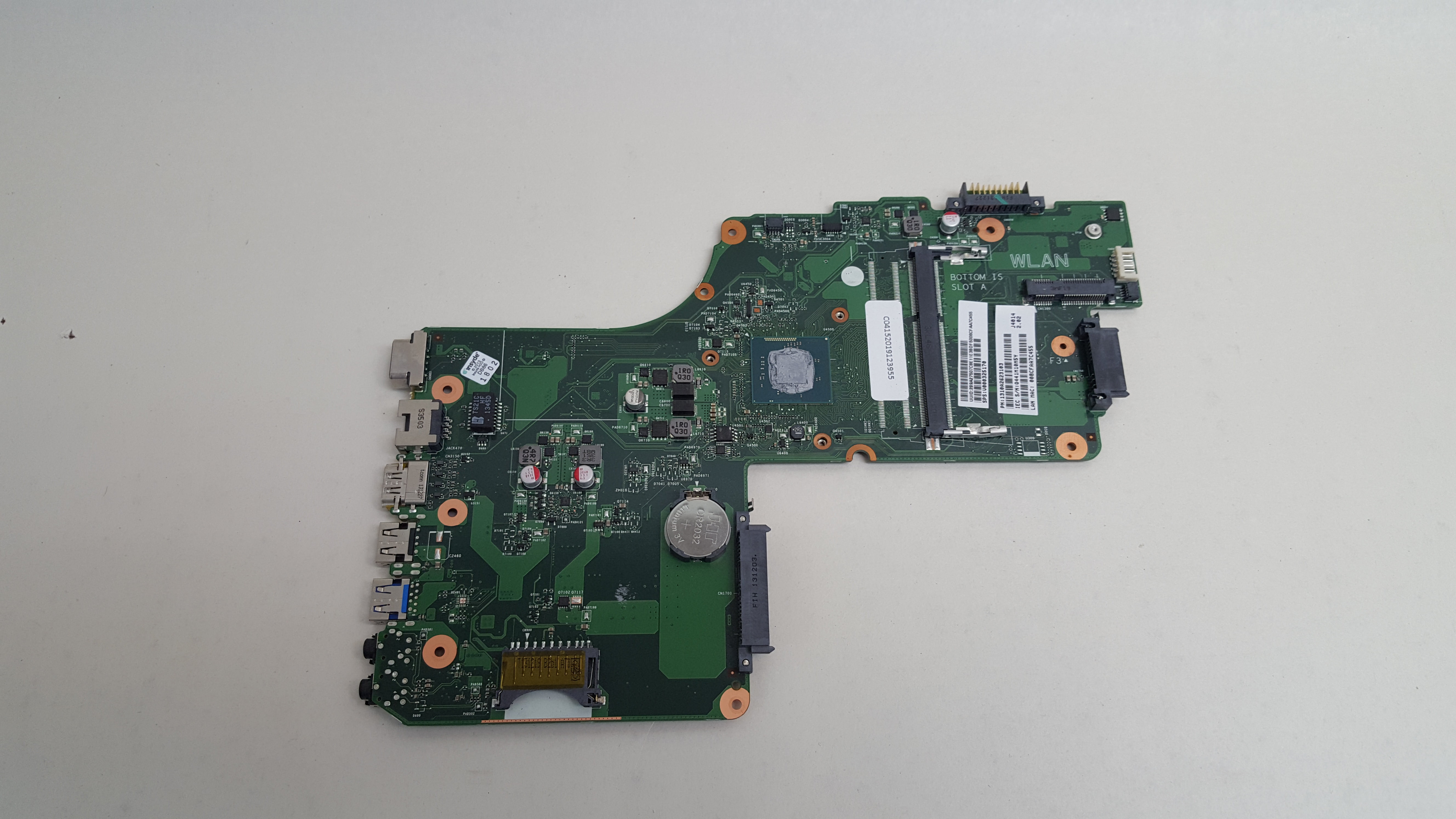 Refurbished Toshiba V000325170 Satellite C55-A5105 Celeron N2820 2.133GHz DDR3L Motherboard