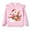5# Santa/Snowman, variant on POPTEM Toddler Girls Sweatshirts Christmas Santa Long Sleeve Shirts Crewneck Tops Pink 2t