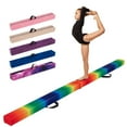 thumbnail image 1 of Costway 8 FT Folding Gymnastic Beam with Anti-slip Base Pine Wood Frame Carrying Handle Multicolor, 1 of 9