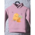 thumbnail image 3 of Cute Baby Chicken W Gummy Eyes Hoodie Toddler -Image by Shutterstock,  2 Toddler, 3 of 4