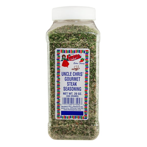 Fiesta Uncle Chris' Gourmet Steak Seasoning - 20 oz