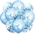 thumbnail image 5 of WEUVEB 20Ud Globos De Látex Azul Para De Cumpleaños Y Ambiente Festivo, 5 of 5