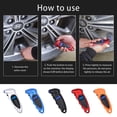 thumbnail image 3 of Universal Car Digital Tire Meter Portable Rechargeable Electric Tyre Air Pressure Gauge Automotive Measuring Tool Red Type 2, 3 of 9