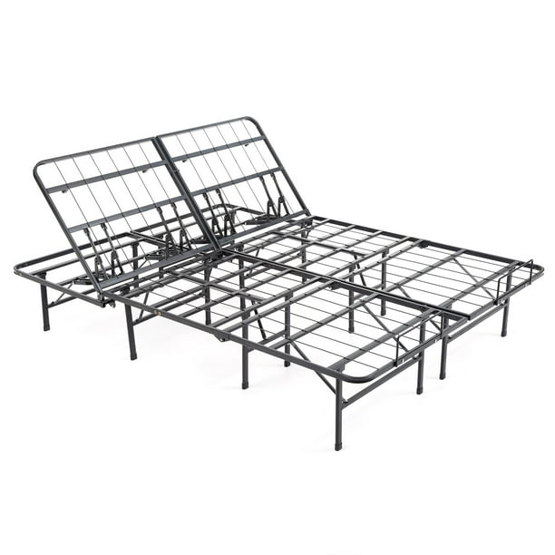 Heavy Duty Metal Bed Frame, Classic Brands Adjustable Bed King Size