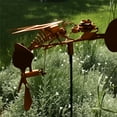 thumbnail image 5 of 2025 Drummer Wind Spinner Outdoor Decor Sale,Handcrafted Metal Windmill Sculpture with Moving Parts, Rock Music Themed Garden Art for Lawn, Patio & Yard Decoration patio decor, 5 of 7