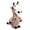 B, variant on Big Eyes Forest Animal Plush Toys, Soft Stuffed Jungle Creatures Including Monkey Zebra Giraffe Crocodile and Elephant, Adorable Collectible Dolls for Desk and Shelf Display