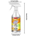 thumbnail image 3 of Cleaner With Bleach Toilet Bowl Cleaner Vacuum Cleaner Carpet Cleaner Kitchen Heavy Oil Cleaner Kitchen Utensils Clean, Fresh And Odor Dispelling 60ml(Buy 2 get 1 free), 3 of 9