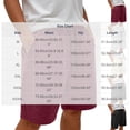 thumbnail image 3 of Men's Casual Sporty Shorts Elastic Waist with Pockets Quick Dry Breathable Lightweight for Gym Workout Running Training Athletic Daily | Zenithor,Black 2XL, 3 of 7