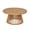 Teak, variant on GZXS Acacia Wood Coffee Table in Light Teak, 31.5-Inch Round Patio Table with Pedestal Base, Outdoor/Indoor Use, Easy to Assemble