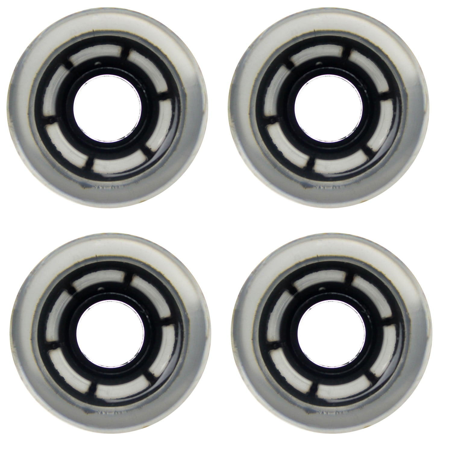Skateboard Cruiser Wheels 55mm Smooth Clear USA Made 78A