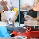 thumbnail image 4 of Guantes desechables 100 piezas/caja ANGGREK Guantes protectores de PVC, 4 of 8