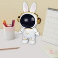 thumbnail image 3 of Space Themed Rabbit Coin Bank for Klds, One Way Saving Money Bank with Lock, Cute Piggy Bank for Home Office Decor, Gift for B0ys GirIs, 3 of 6