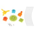 thumbnail image 4 of Piezas de tablero sensorial de educación temprana, juguetes de desarrollo, accesorios de bricolaje, regalos de rompecabezas, materiales de tablero , engranaje Hugo  Material de tablero ocupado, 4 of 10