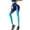 Blue, variant on ZPAQI Women High Waist Seamless Yoga Pants Gradient Butt Lift Tummy Control Leggings
