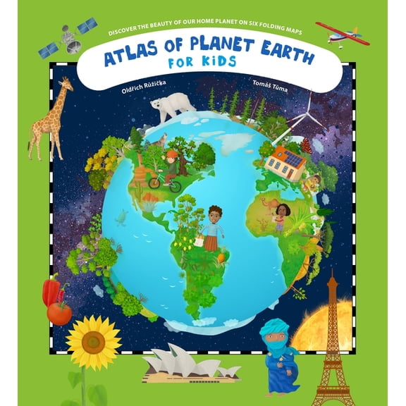 Atlas of Planet Earth: For Kids, (Hardcover)