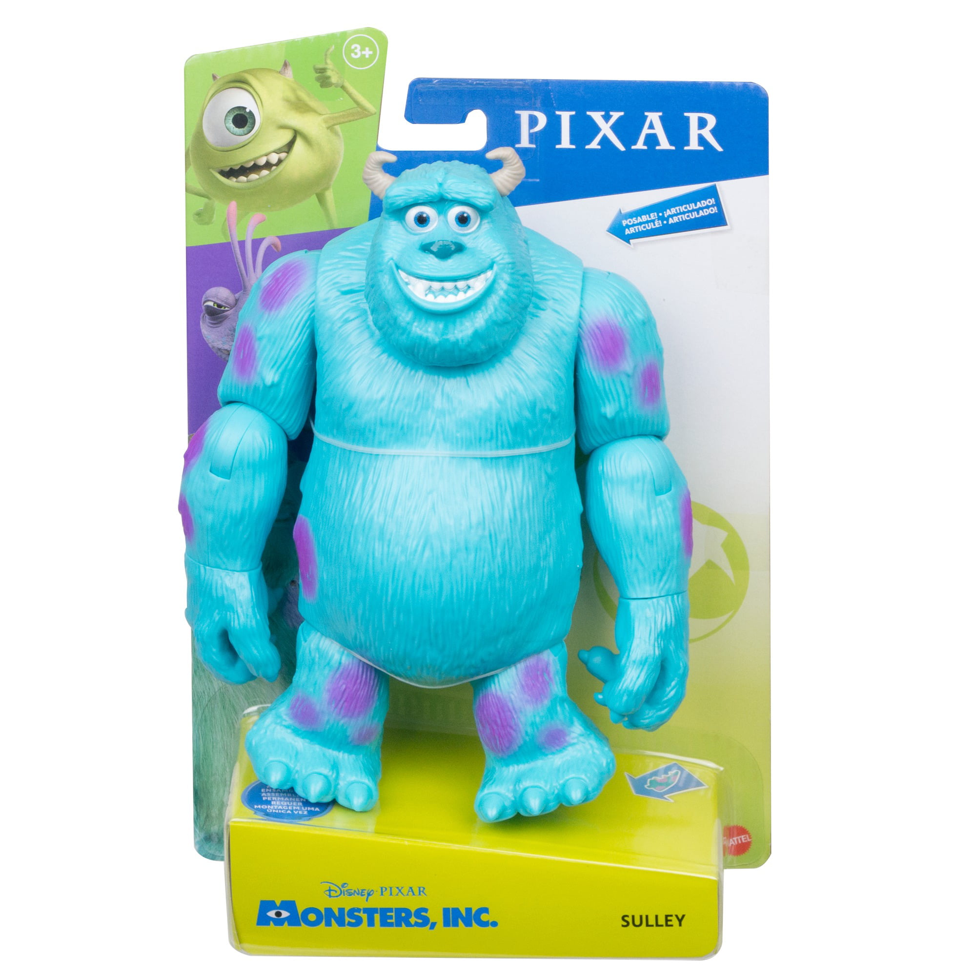 - Sulley Fluffy Puffy Monstruos S.A Pixar 