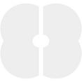 thumbnail image 4 of 36"OD x 6"ID x 14 1/4"C x 1"P Charlotte Architectural Grade PVC Contemporary Ceiling Medallion, Two Piece, 4 of 11
