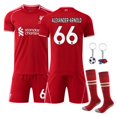thumbnail image 1 of 2025/26 Liverpool Home #66 Alexander-Arnold Soccer Jersey Kits, 1 of 3