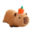 thumbnail image 2 of Capybara Plush Toy Capybara Stuffed Toy with Sound Cartoon Comfortable Car Home Decor Capybara Toy Animal Doll for Boy Girls Lying down 30cm, 2 of 8
