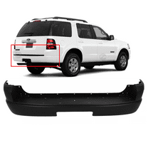 DCP Rear Bumper Cover For 2002-2010 Ford Explorer Primed FO1100326