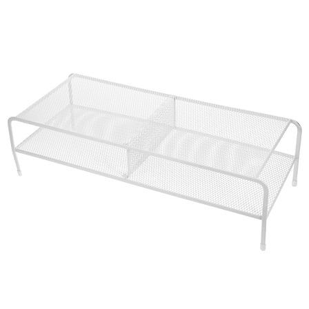 MLINS  Adjustable Desktop Computer Elevated Monitor Bracket Raised Base Storage