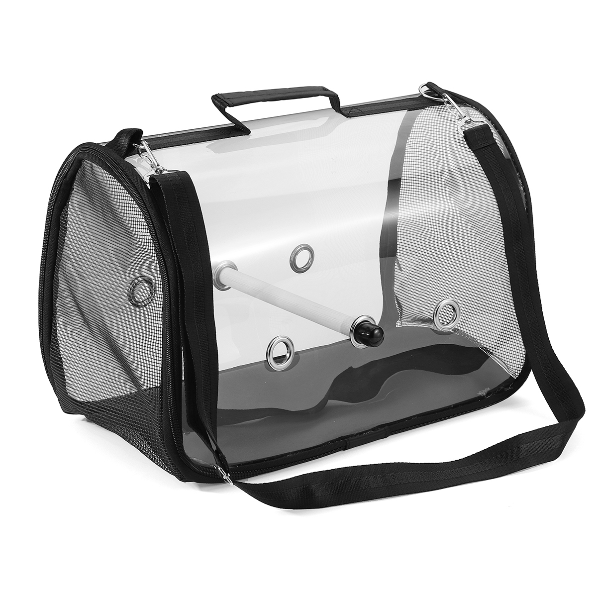 Outdoor Bird Shoulder Bags Portable Parrot Carry Cage Pet Breathable 30