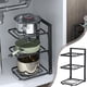 thumbnail image 1 of Estante para ollas bajo el fregadero, estante de acero multicapa, organizador de cocina que ahorra espacio, diseño de acero inoxidable, para cocina doméstica, soporte para ollas y sartenes, organizad, 1 of 6