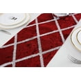 thumbnail image 3 of Nvzi Classic Table Runner with Tassels for Wedding Christmas Party Decoration, 11 x 70, Red, 3 of 5