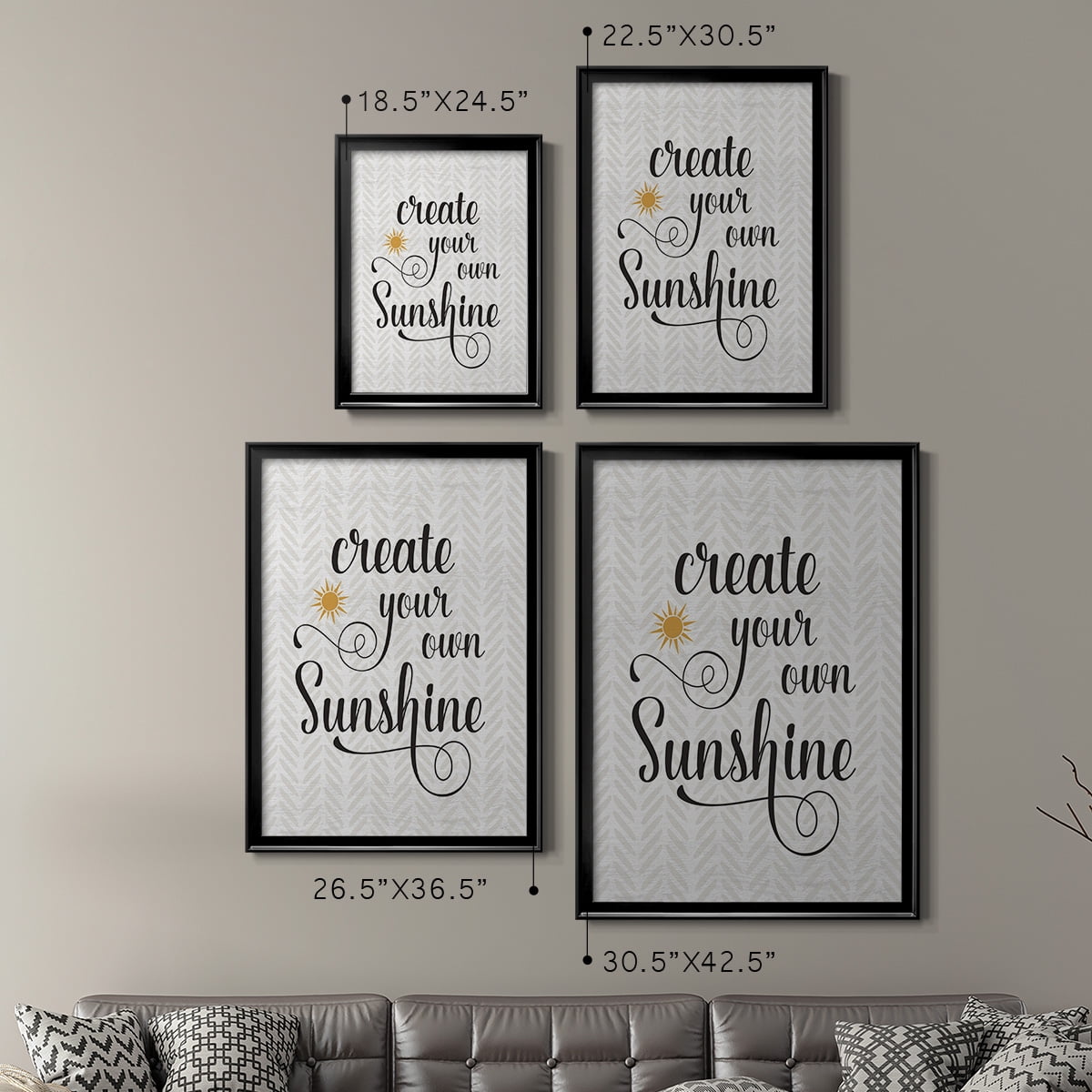 Create Your Own Sunshine Premium Classic Framed Print - Ready to Hang