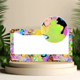 thumbnail image 2 of 1 Pcs Colorful Butterflies License Plate Frame, License Plate Cover for Car Decorative Parts, Aluminum License Plate Bracket Holder Rust-Proof for US Standard Car, 2 of 9