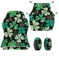 thumbnail image 4 of Whosucclay Shamrock Print Gaming Chair Cover Cat Scratch Proof Jacquard, Spandex Gaming Chair Slipcovers Arms Attached Washable for Office/PC Chairs St Patrick's Day Decor, 4 of 8