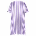 thumbnail image 4 of Oplxuo Women’s Casual Summer T Shirt Dress Loose Short Sleeve Tunic Dress Beach Cover up Mini Short Dresses, 4 of 7