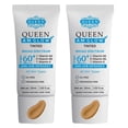 thumbnail image 1 of REINA SOY BRILLO | Protector solar tintado SPF 60 PA+++Primer-Face Moisturizer- Vitamina B3 B5 E- No graso y sedoso al tacto, sin aceite, sin fragancia por QUEEN NATURAL NEW YORK (paquete de 2), 1 of 5